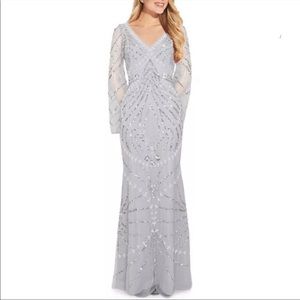 ADRIANNA PAPELL Embellished Gown